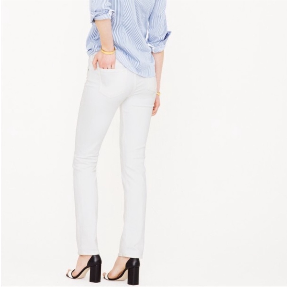 EUC J. Crew Matchstick White Jeans - Picture 2 of 8